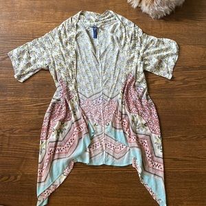 pattern cardigan